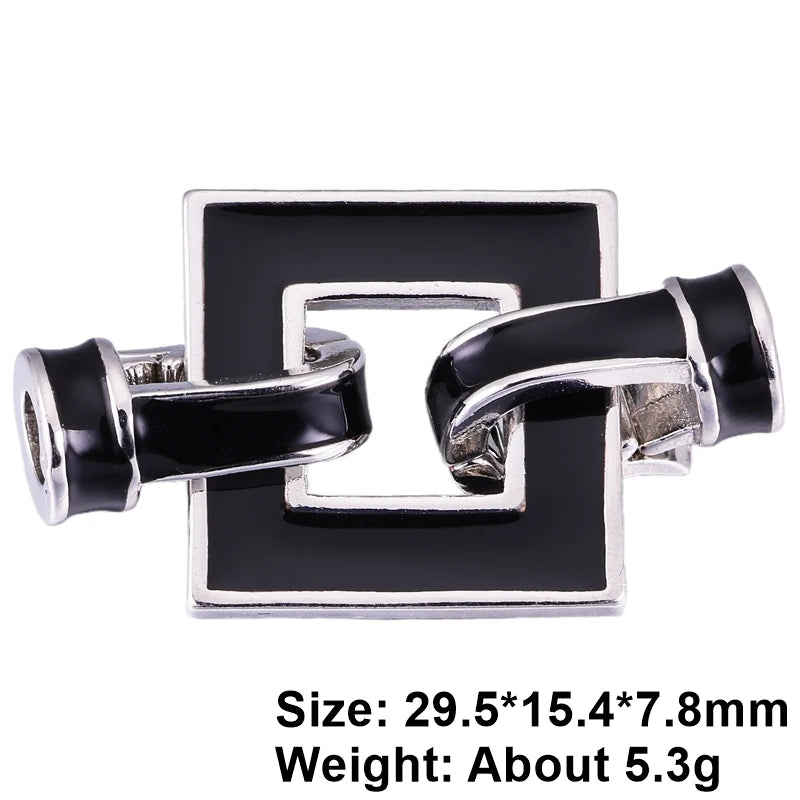 Juya 18K Gold Plated Decorative Connector Fastener Clasps Accessories For DIY Women Needlework Beads Gems Pearls Jewelry Making