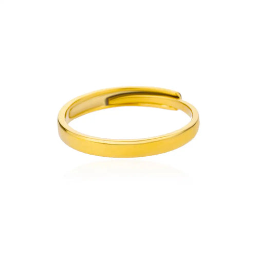 316L Stainless Steel Rings for Women Gold Color Never Fade Luxury
