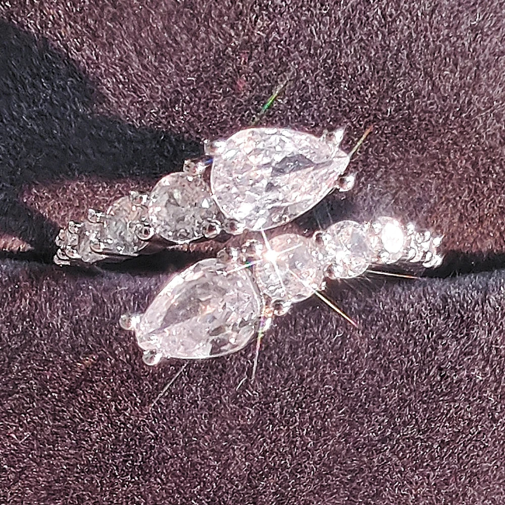 2024 New Arrival Unique Design Silver Color Adjustable Fashion Ring