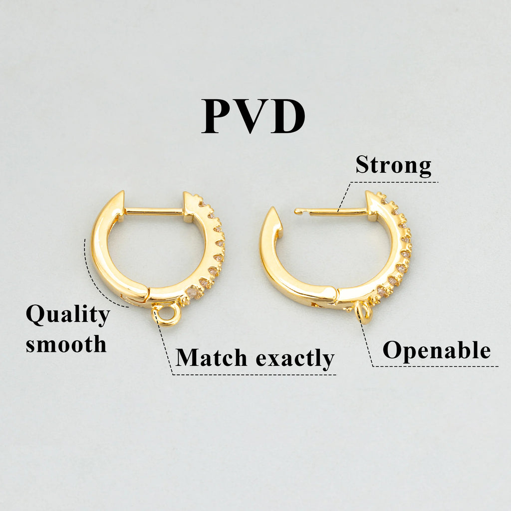 GUFEATHER,6pcs/lot,MG23,jewelry accessories,PVD,18k gold rhodium plated,copper,zircons,charms,clasp hooks,jewelry making